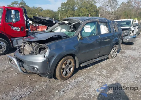 2012 Honda Pilot Ex z USA, uszkodzony, nr VIN 5FNYF4H46CB022395